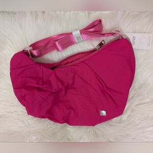 Mayim The Crescent Crossbody Bag Hot Pink New With Tags!